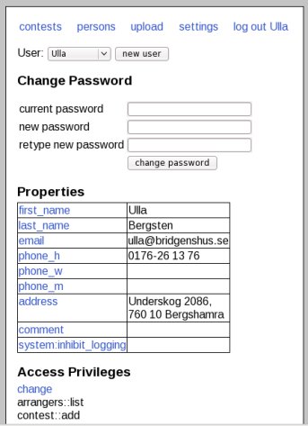 password